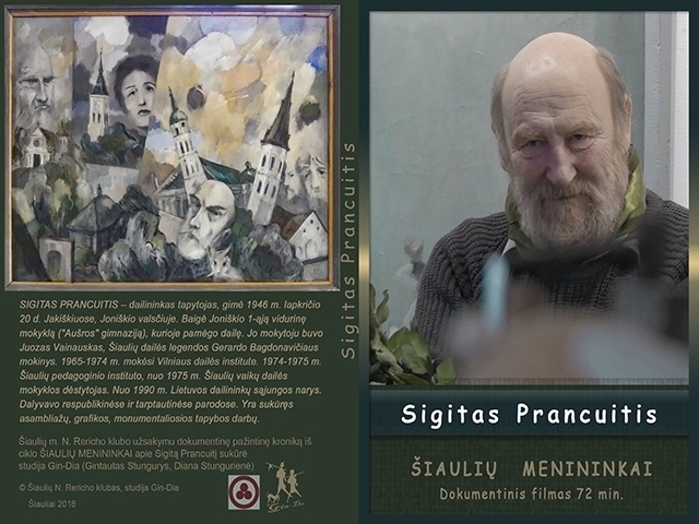 Sigitas Prancuitis. ŠIAULIŲ MENININKAI